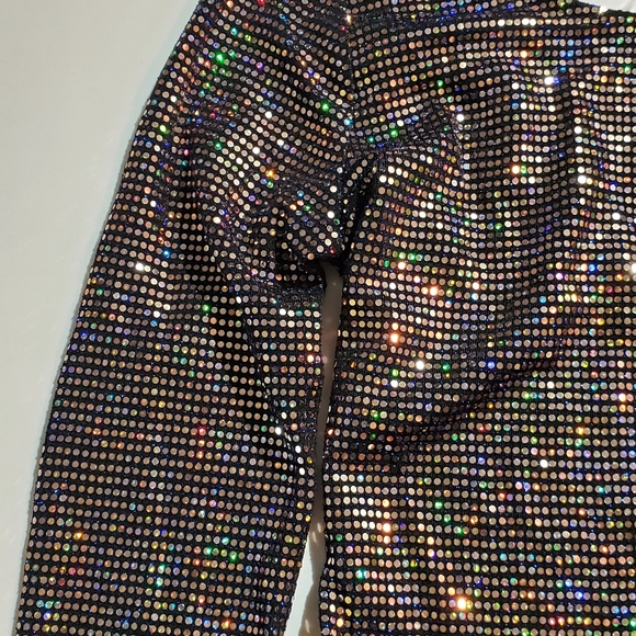 New Years Holiday Shiny Dress Size Medium Homegirl Society - Picture 3 of 5